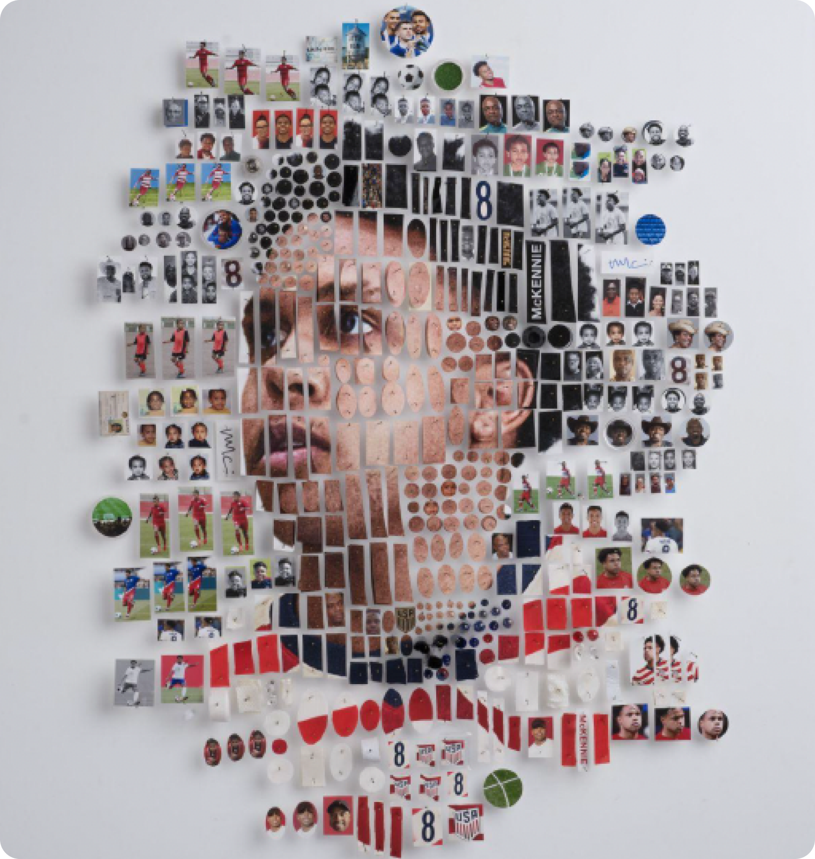 Weston McKennie mosaic